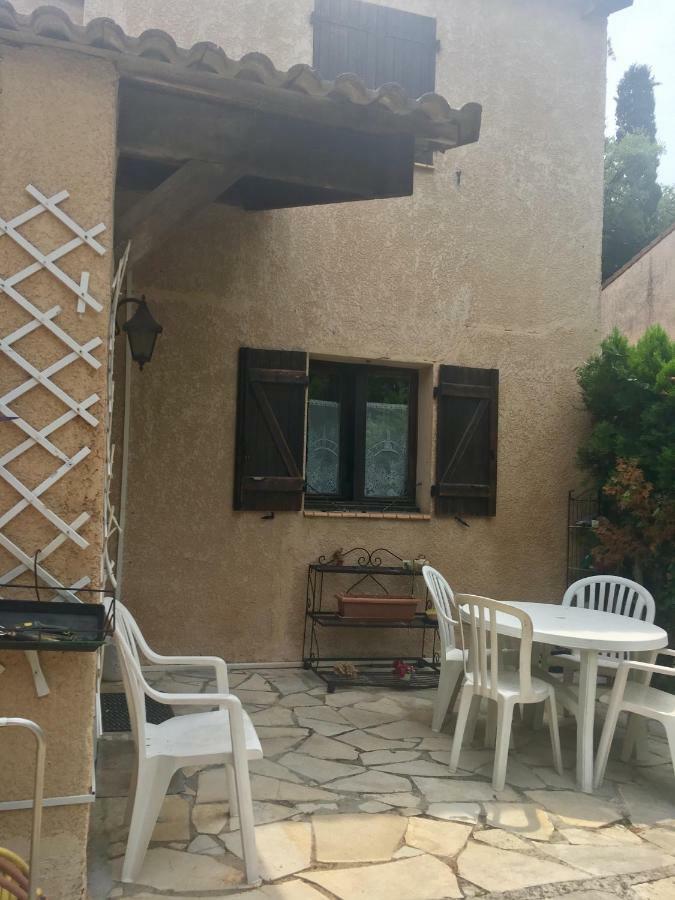 Le Cannet 10Mn Cannes Chambre Independante Etage D'Une Maison Avec Piscine Zewnętrze zdjęcie